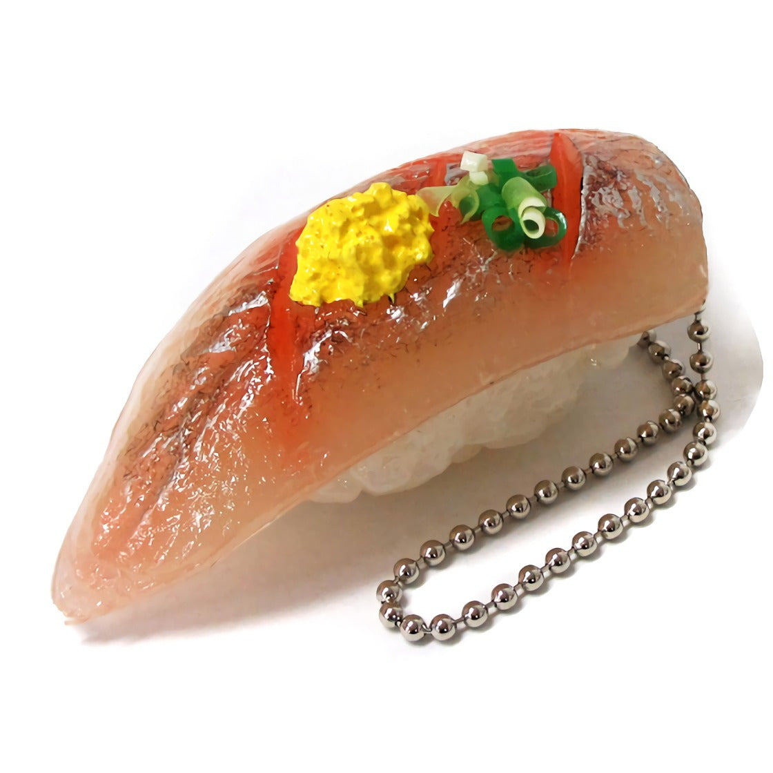 Chakichaki Sushi! Sardine Iwashi Nigiri Sushi Figure Keychain